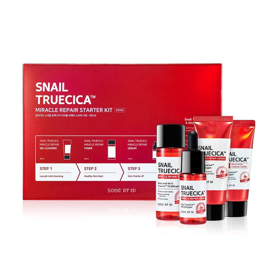 Snail Truecica Miracle Repair Starter kit - Some by mi - Arigato Beauty