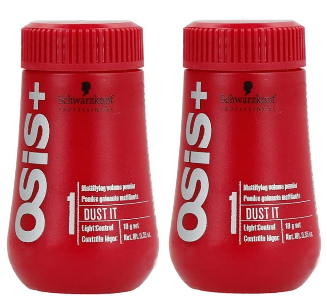 Schwarzkopf OSiS Dust It - Mattifying Powder (0.35 oz) Pack Of Two