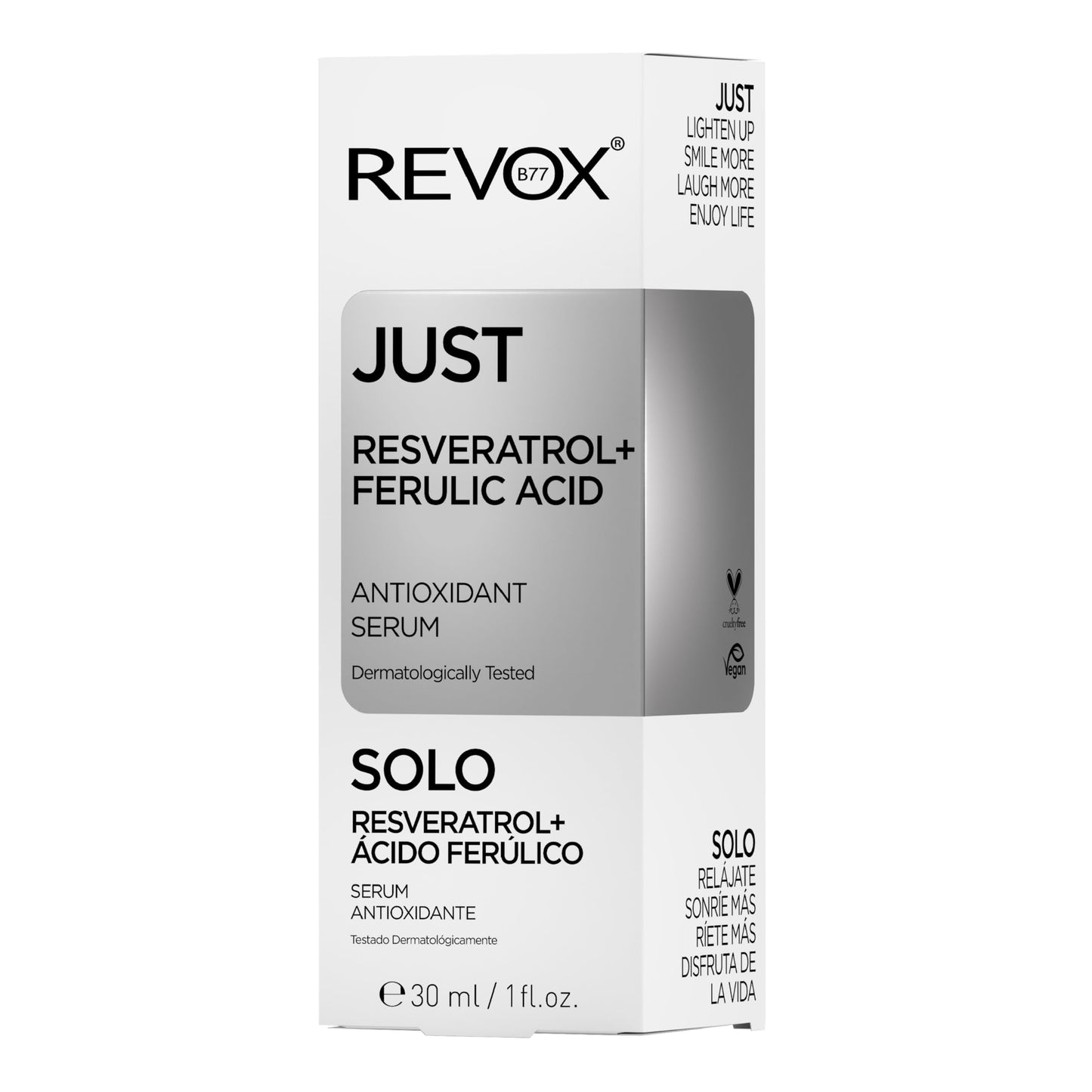 REVOX B77 JUST RESVERATROL + ACIDO FERULICO SUERO ANTIOXIDANTE 30ML