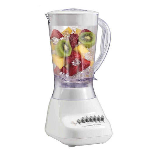Hamilton Beach 50166 56 Oz White 10 Speed Blender
