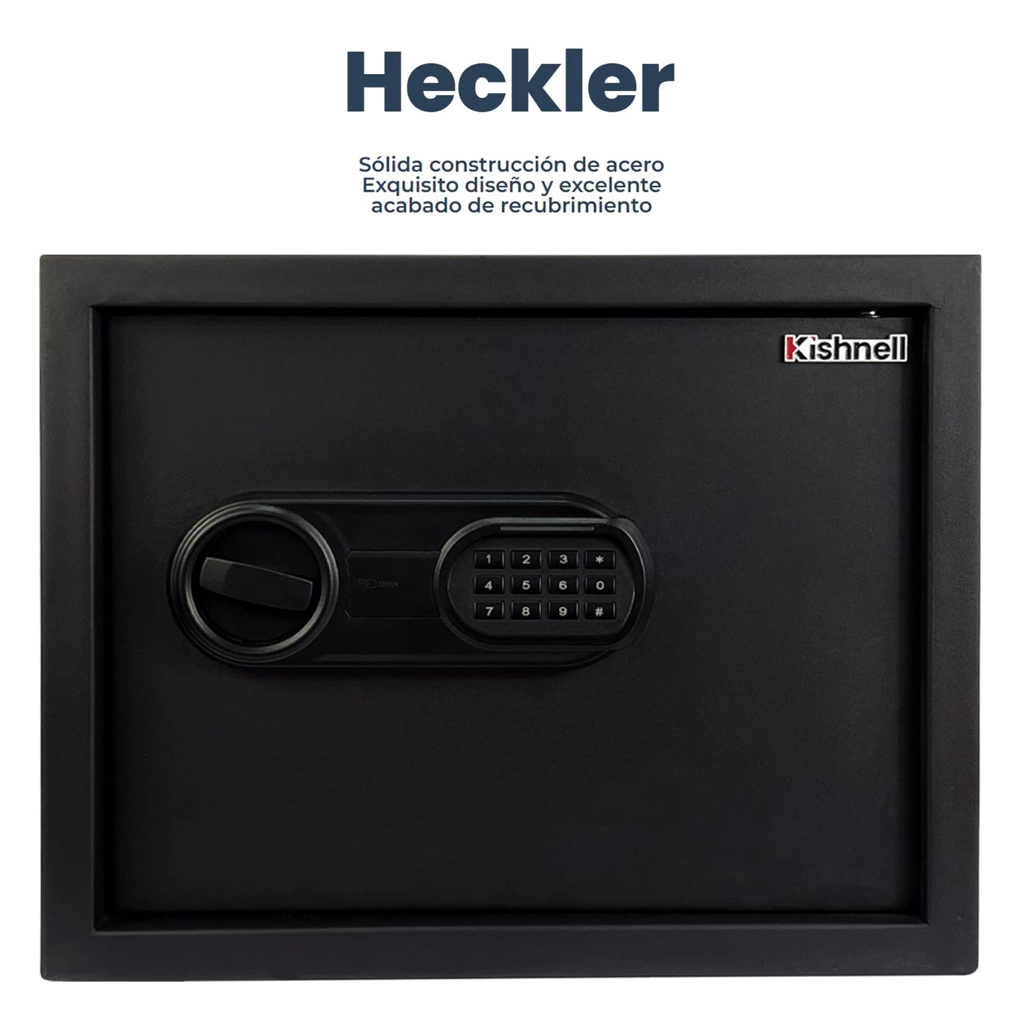 Caja Fuerte Seguridad Electronica Con Luz Kishnell Heckler