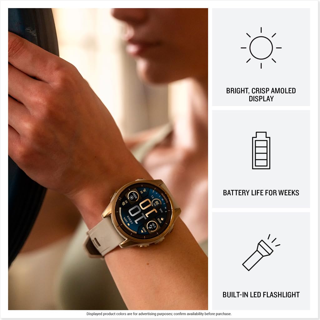 Reloj Garmin Fenix 8 Zafiro Amoled Grafito Naranja 51 mm