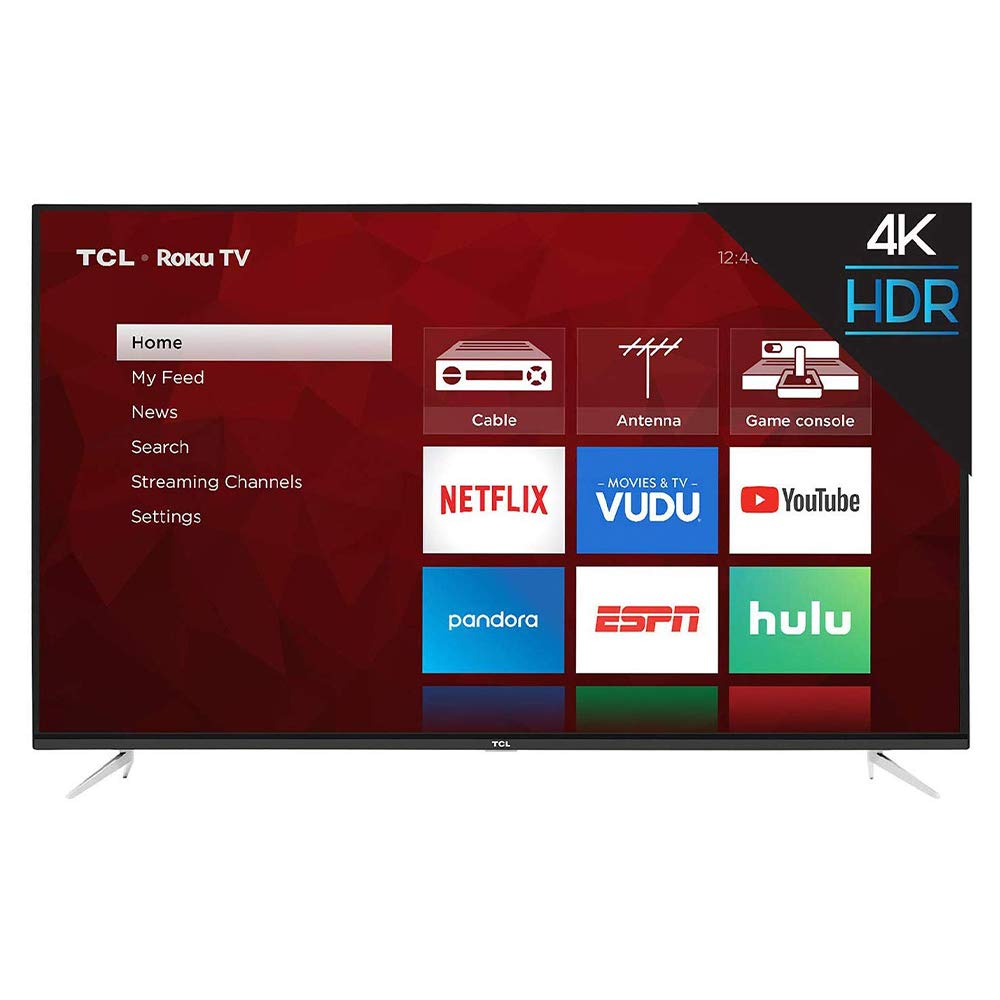 Televisor Smart TCL 4K UHD HDR Roku 55 Pulgadas Reacondicionado