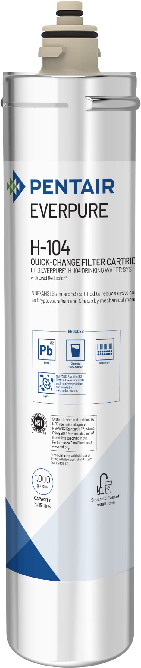 Cartucho de Repuesto para Filtro de Agua Everpure H-104