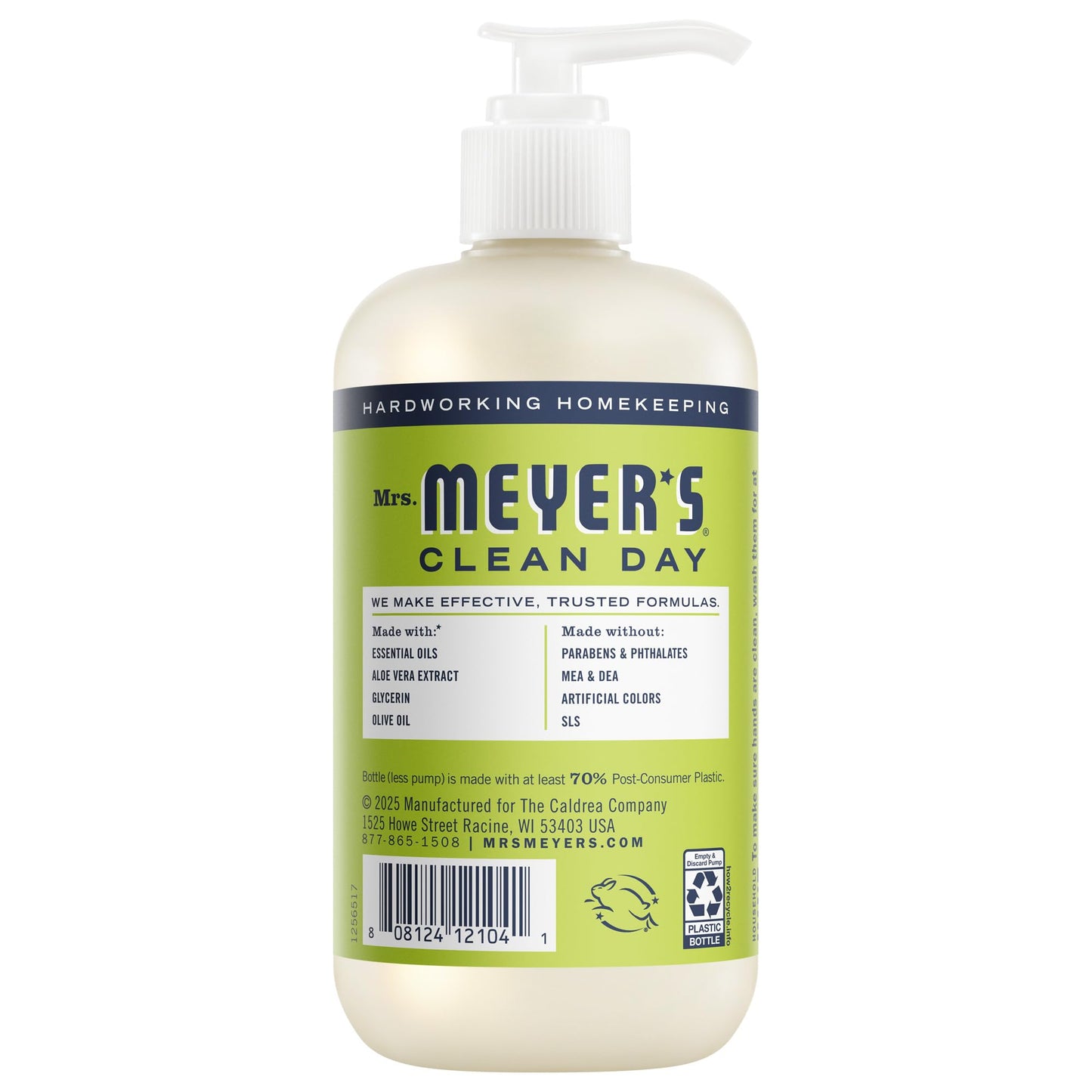 Mrs. Meyer's Liquid hand soap, Lemon Verbena, 12.5 fl oz