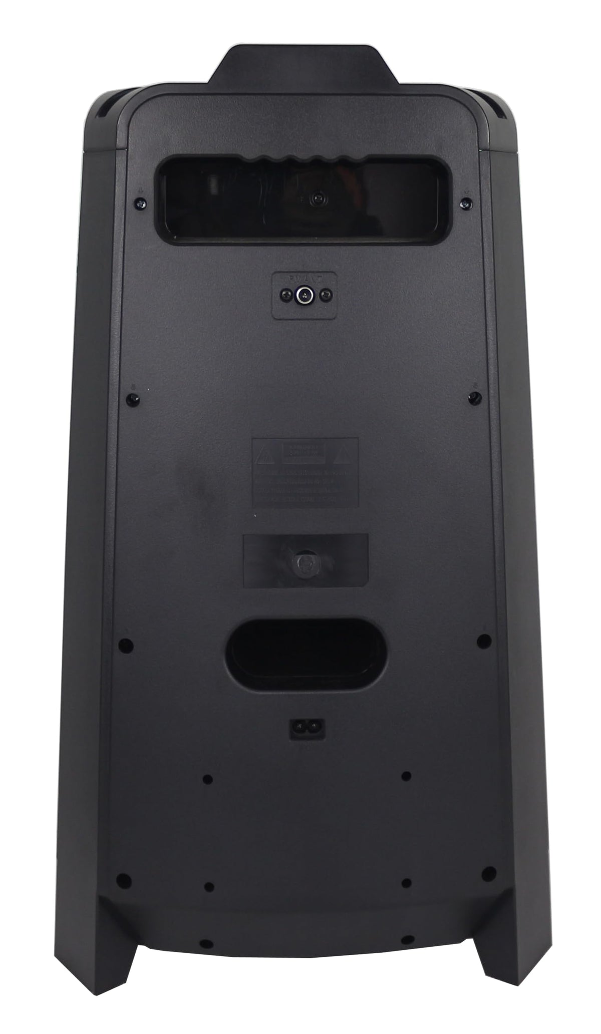 Bocina Portátil Aiwa Negro Doble Woofer con Bluetooth y Luces LED