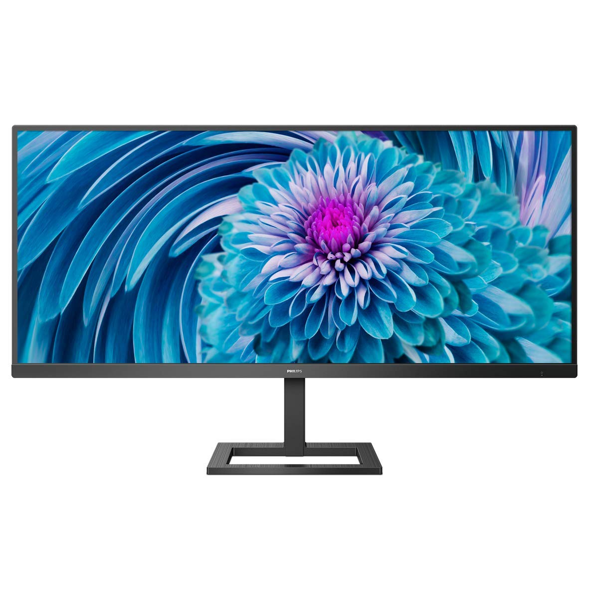 PHILIPS 343E2E Monitor de 34" 2560 x 1080 (IPS Ultra Wide) sRGB, 1 ms (MPRT), Mega Infinity DCR, MultiView, USB-C, AMD FreeSync.