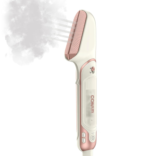 Conair Steam Stylist, plancha y vapor, ideal para el hogar, la oficina o los viajes, plancha de vapor 3 en 1 para una rápida eliminación de arrugas, arrugas y prensado de calidad para limpieza en