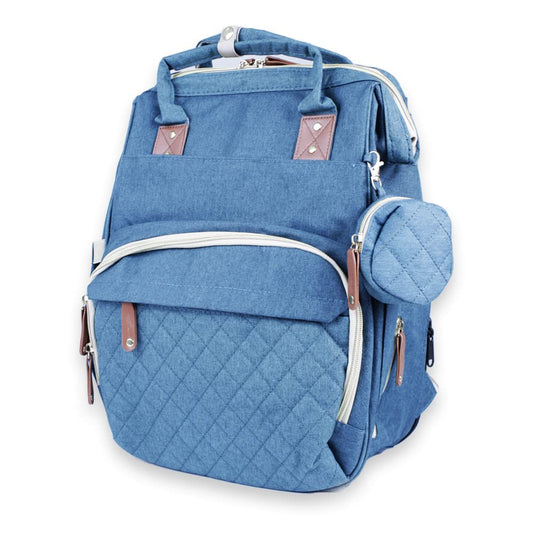 Mochila Pañalera Multifuncional Gran Capacidad Múltiples Compartimentos Verde