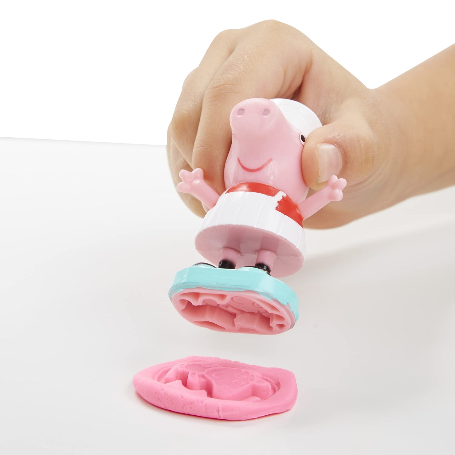 Set de Masas Play Doh Camión de Helados Peppa Pig Figuras y 5 Latas para Niños a Partir de 3 Años
