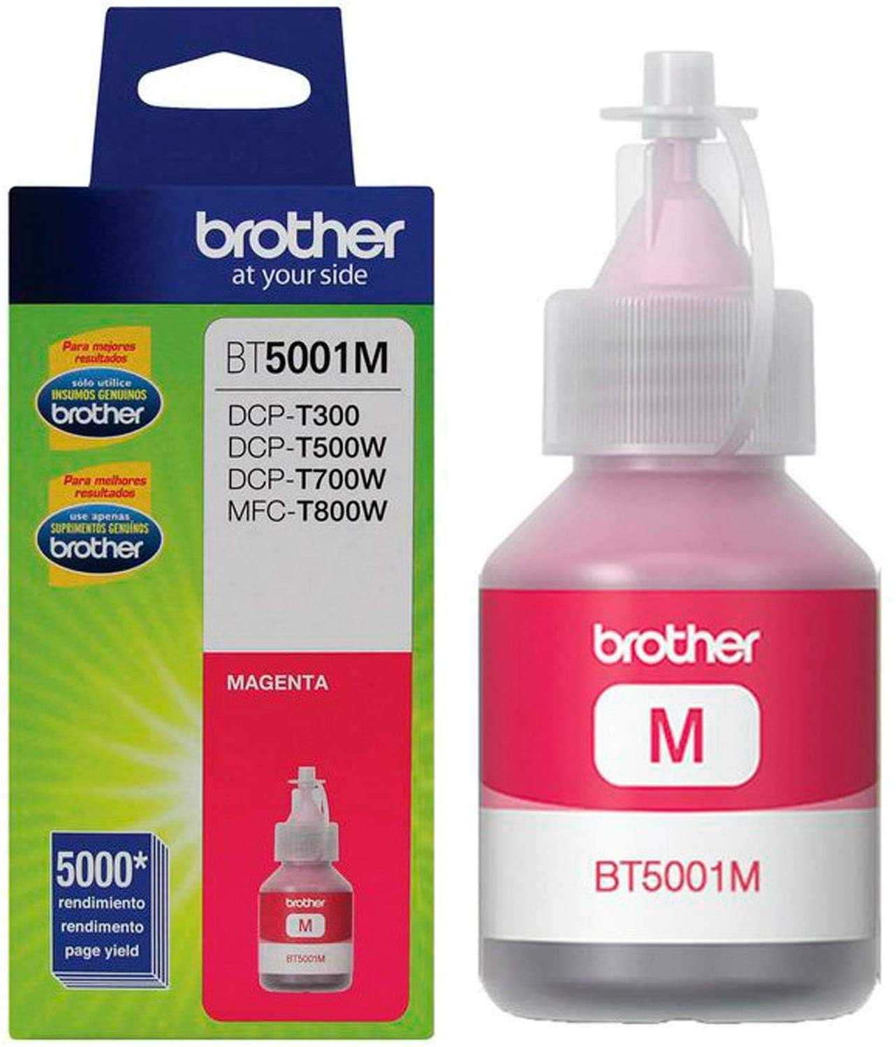 Brother Kit de 4 Tintas BTD60BK BT5001Y BT5001M BT5001C