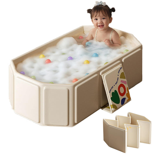 Bañera Plegable Portátil Resistente para Bebé en la Ducha