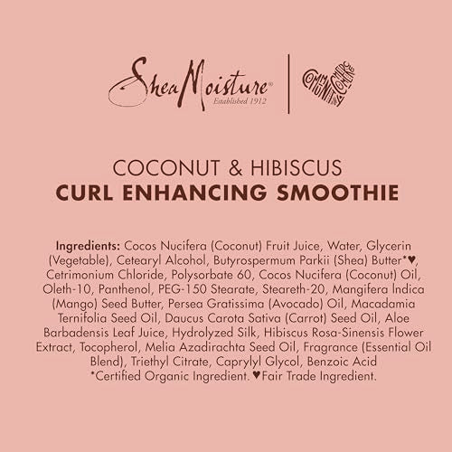 Crema para Rizos SheaMoisture Coconut Hibiscus Enhancing Smoothie