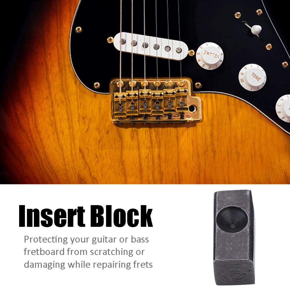 Bloques de inserción de 6 PCS, bloques de inserción de bloqueo Pro String para sillín de guitarra eléctrica Accesorios Jugados Cuerdas Para Guitarra Electrica Floyd Rose Bloques