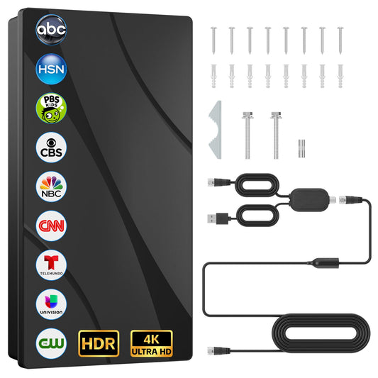 Antena de TV Digital 2026 para Smart TV y Canales Locales