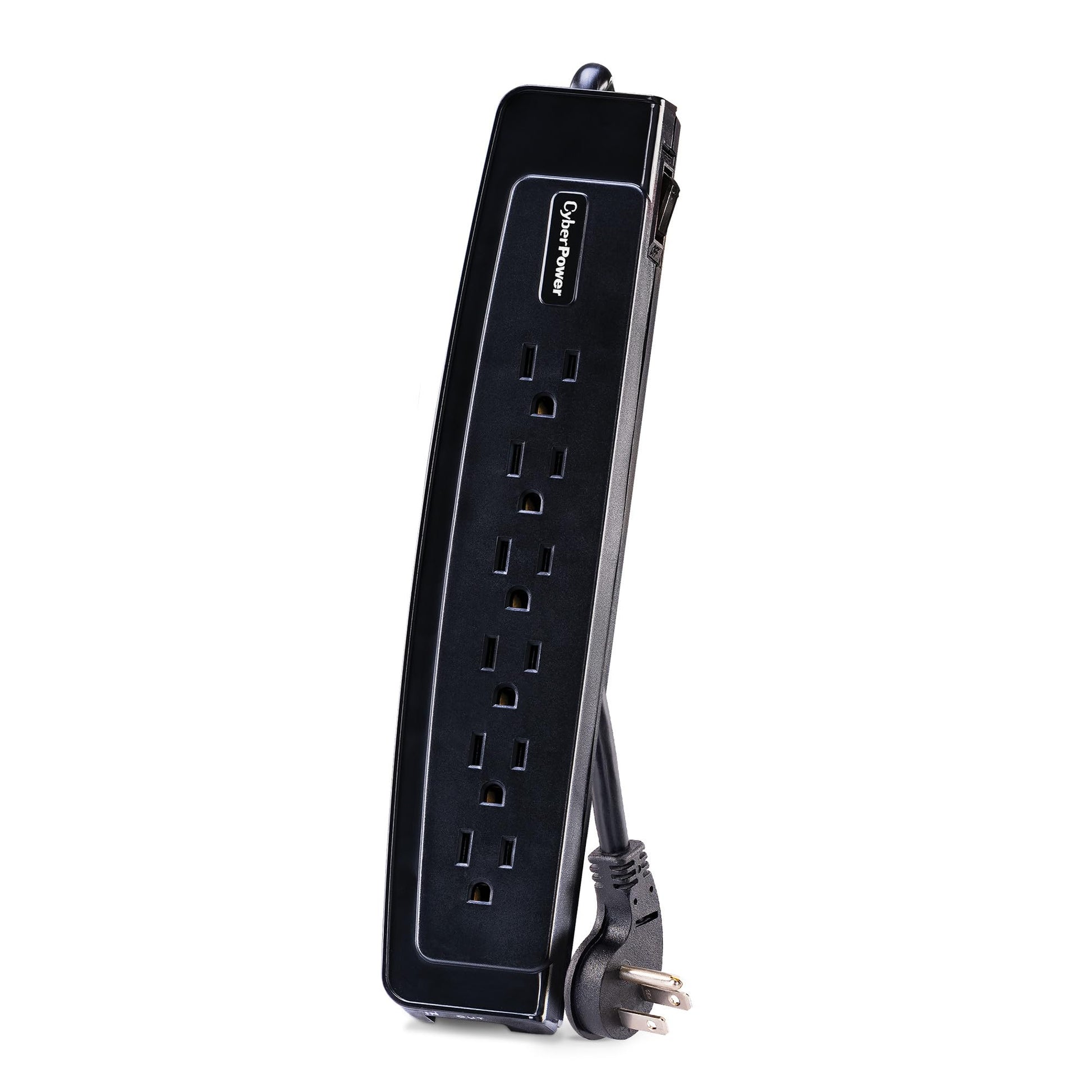 CyberPower CSP604T Professional Surge Protector, 1350J/125V, 6 Outlets, 4ft Power Cord