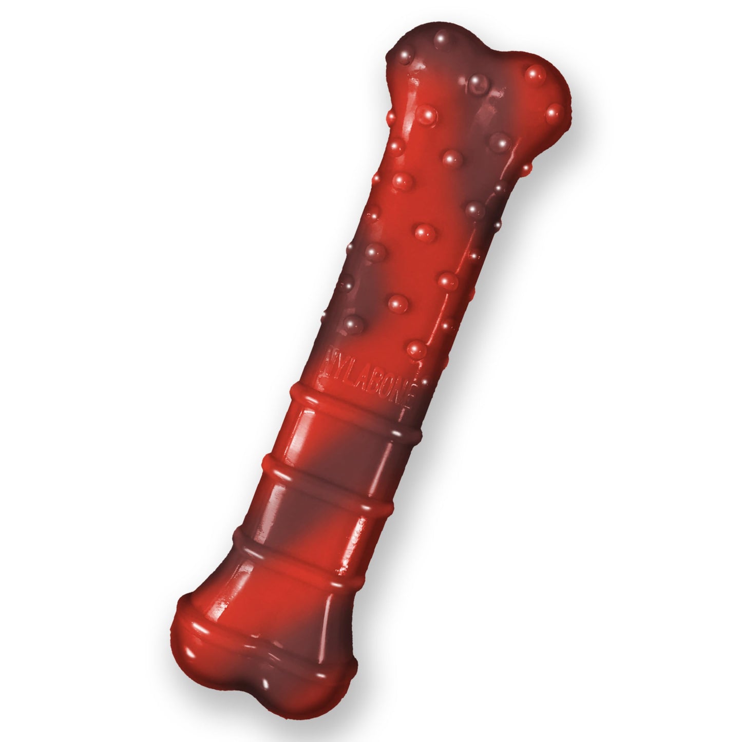 Juguete Masticable para Perros Nylabone Power Chew Larga Duración Texturizado Sabor Beef Jerky Lobo