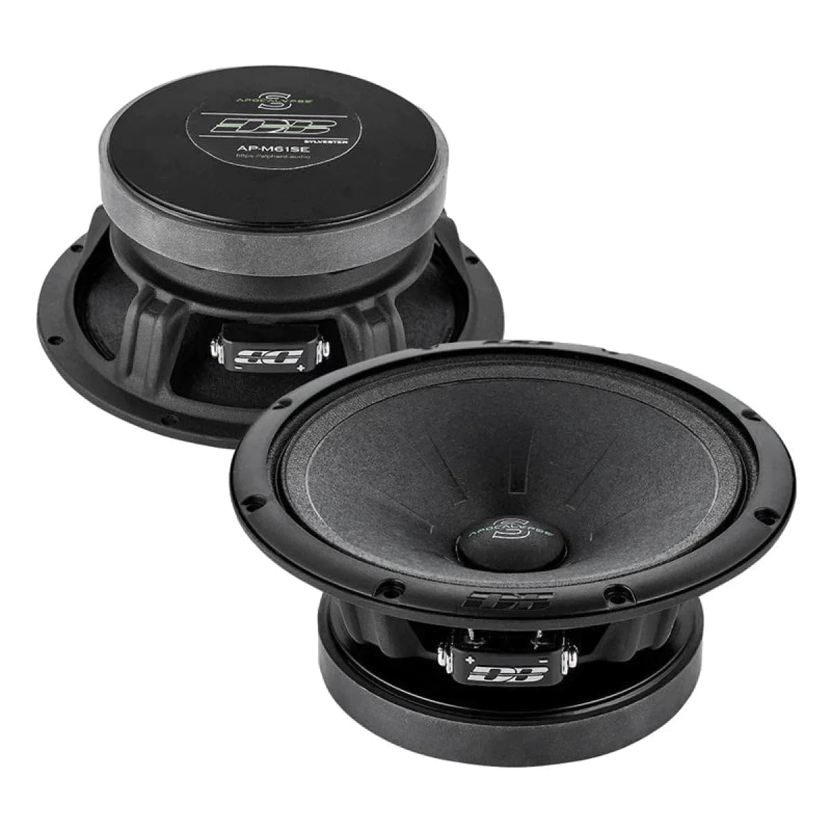 Apocalypse AP-M61SE - Altavoces estéreo de 6.5 pulgadas, 260 W, máximo 4 ohmios, audio para coche