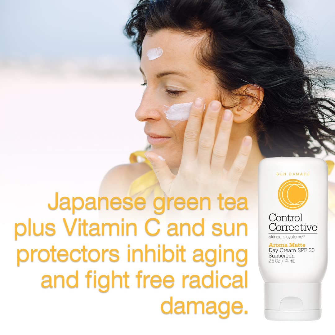 Control Corrective Aroma Matte Day Cream SPF 30, 2.5 Ounce