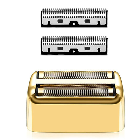 Juego de Cortadores y Cuchillas de Repuesto Babyliss FX Metálico Plata para Afeitadora Profesional