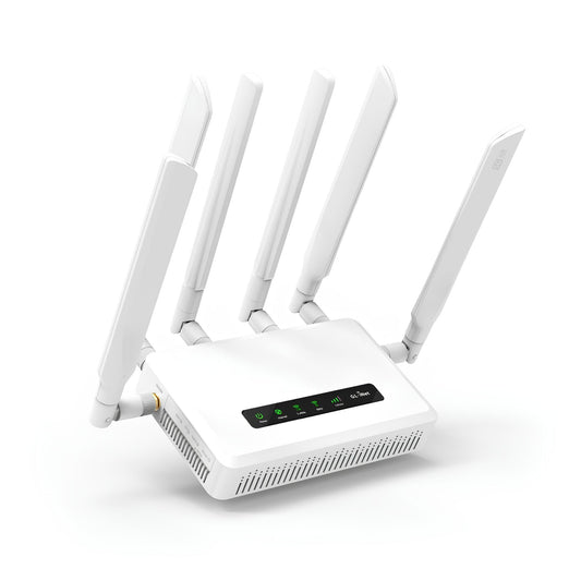 GL.iNet GL-X3000 (Spitz AX) 5G NR AX3000 Gateway Router Celular, Wi-Fi 6, Antenas Desmontables, Dual-SIM, Certificado para Dispositivos IoT de T-Mobile y AT&T, Ideal para RV