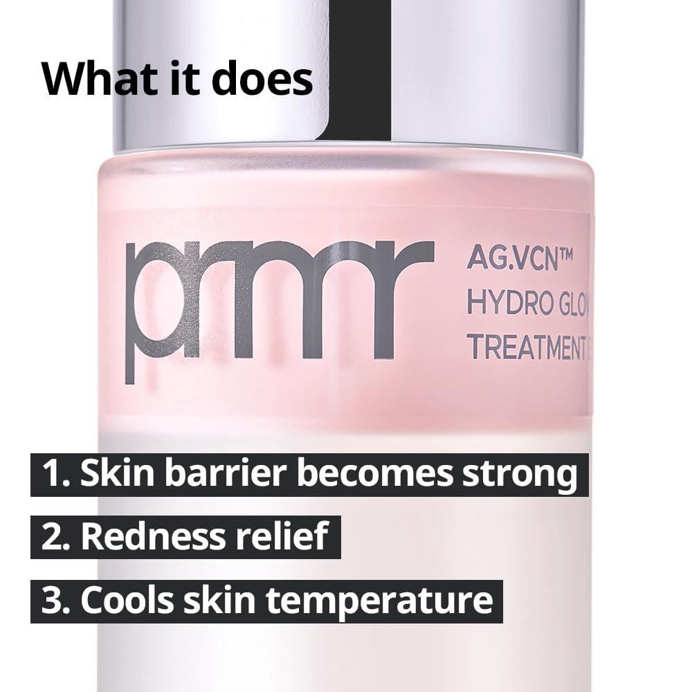 PRIMERA Hydro Glow Treatment Essence - Prmr Cuidado de La Piel de Hidratación Profunda y Reafirmante, Esencia de Belleza Premium para Antienvejecimiento, 5.07 Fl. Oz.