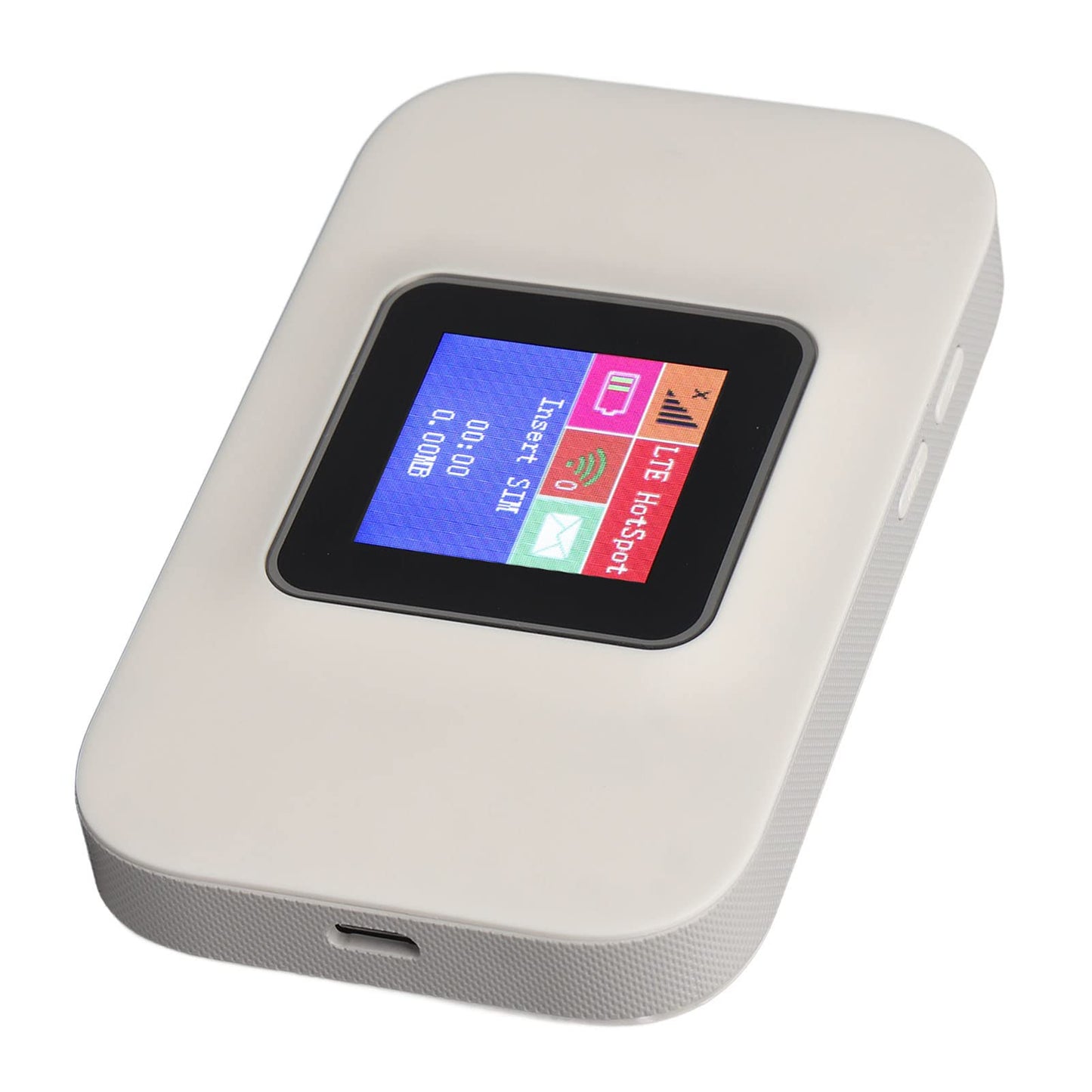 Router Móvil Portátil 4G Inalámbrico Blanco con Ranura para Tarjeta SIM para Europa