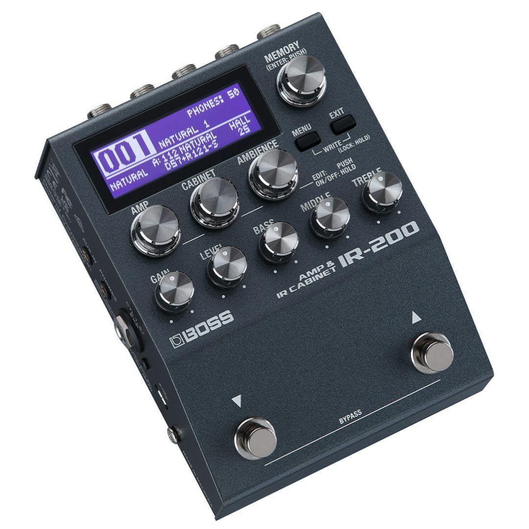 Boss IR-200 Amp y pedal de gabinete IR