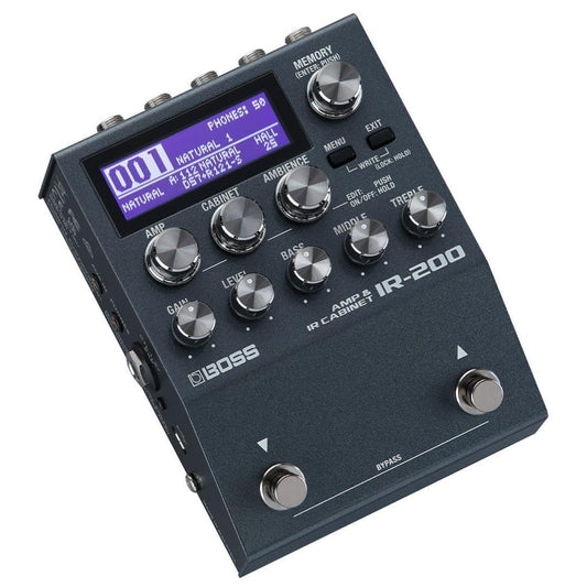 Boss IR-200 Amp y pedal de gabinete IR