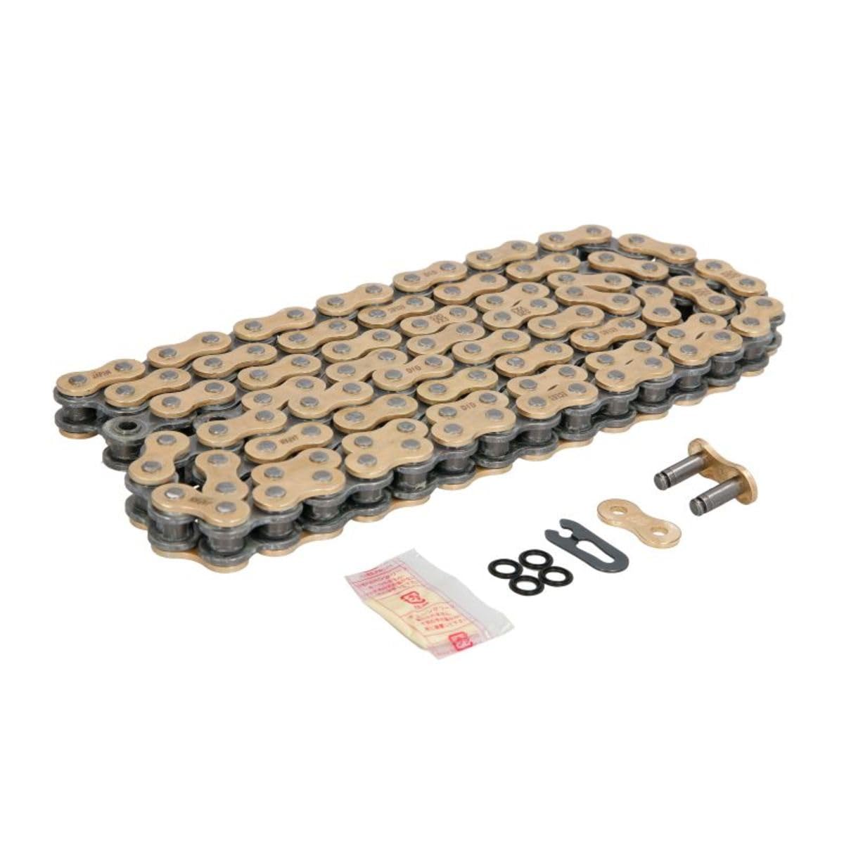 Cadena de Transmisión Motodak D.I.D Oro Negro 112 Eslabones