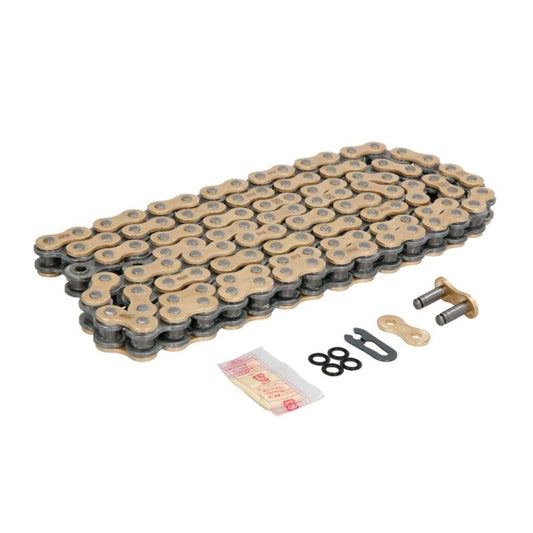 Cadena de Transmisión Motodak D.I.D Oro Negro 112 Eslabones