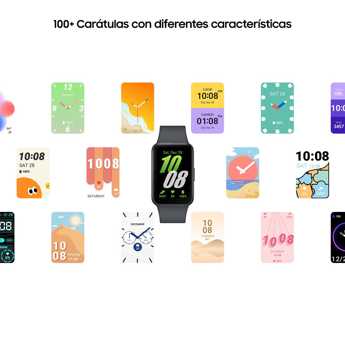 Pulsera Inteligente Samsung Galaxy Fit3 Grafito