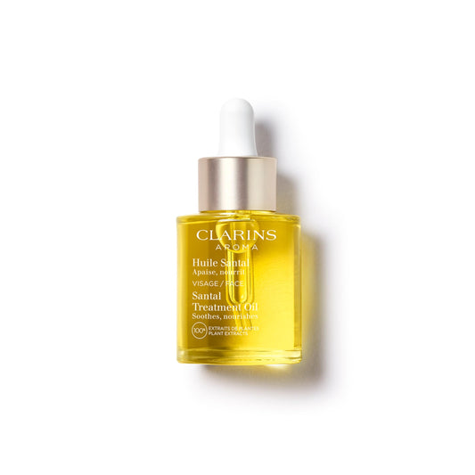 Santal Face Treatment Oil - Dry Skin by Clarins for Unisex - 1 oz Treatment