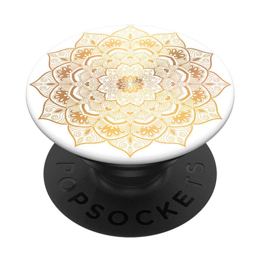 Soporte Expandible PopSockets Dorado con Parte Superior Intercambiable