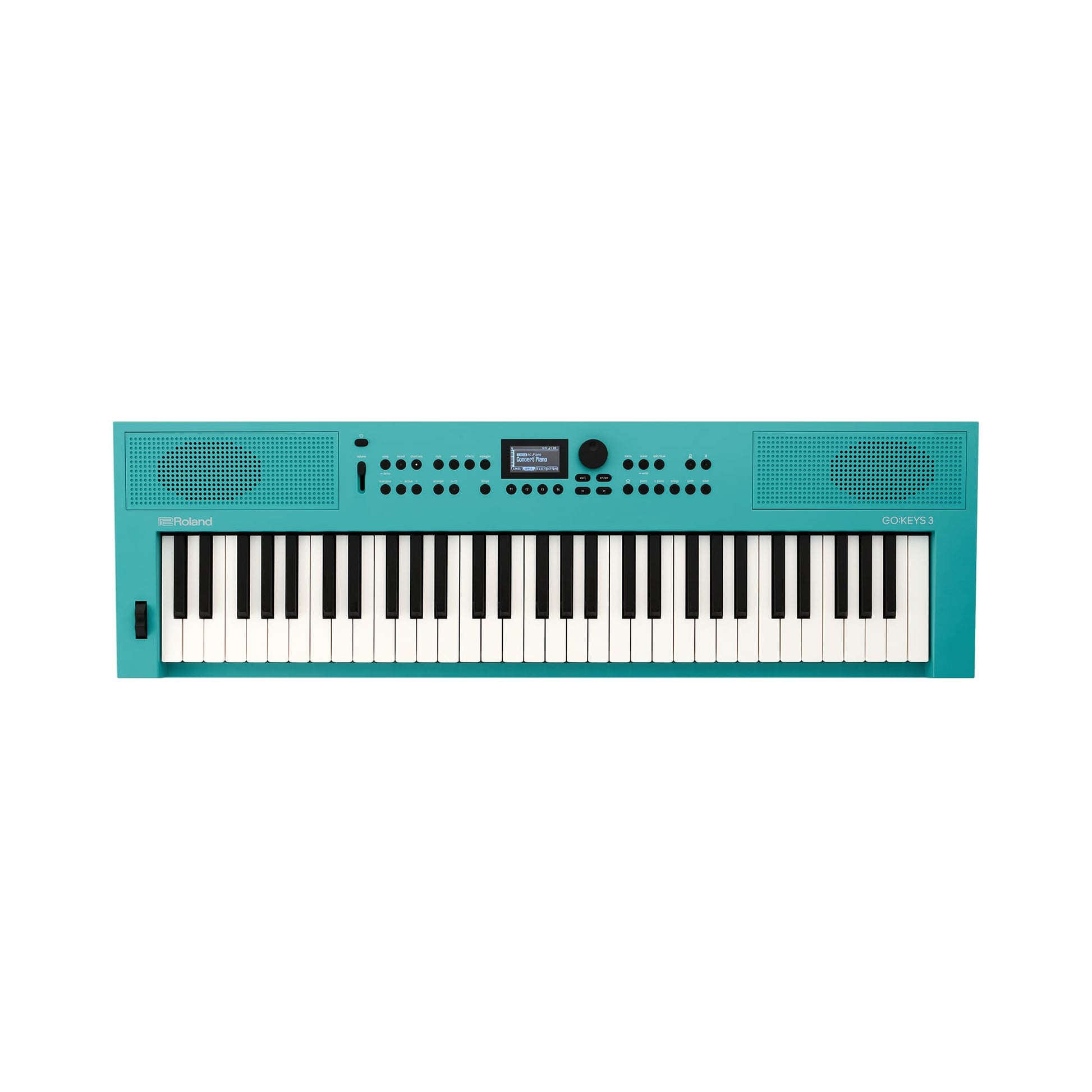 Teclado Musical Roland Turquesa con Soporte Bluetooth Audio/MIDI de 61 Notas