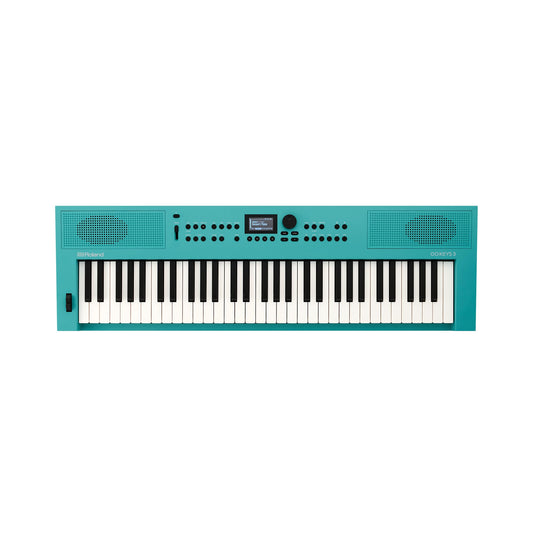 Teclado Musical Roland Turquesa con Soporte Bluetooth Audio/MIDI de 61 Notas
