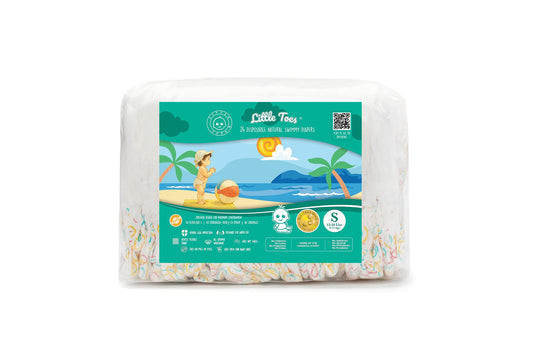 Pañales Desechables Little Toes Pequeño Paquete de 24