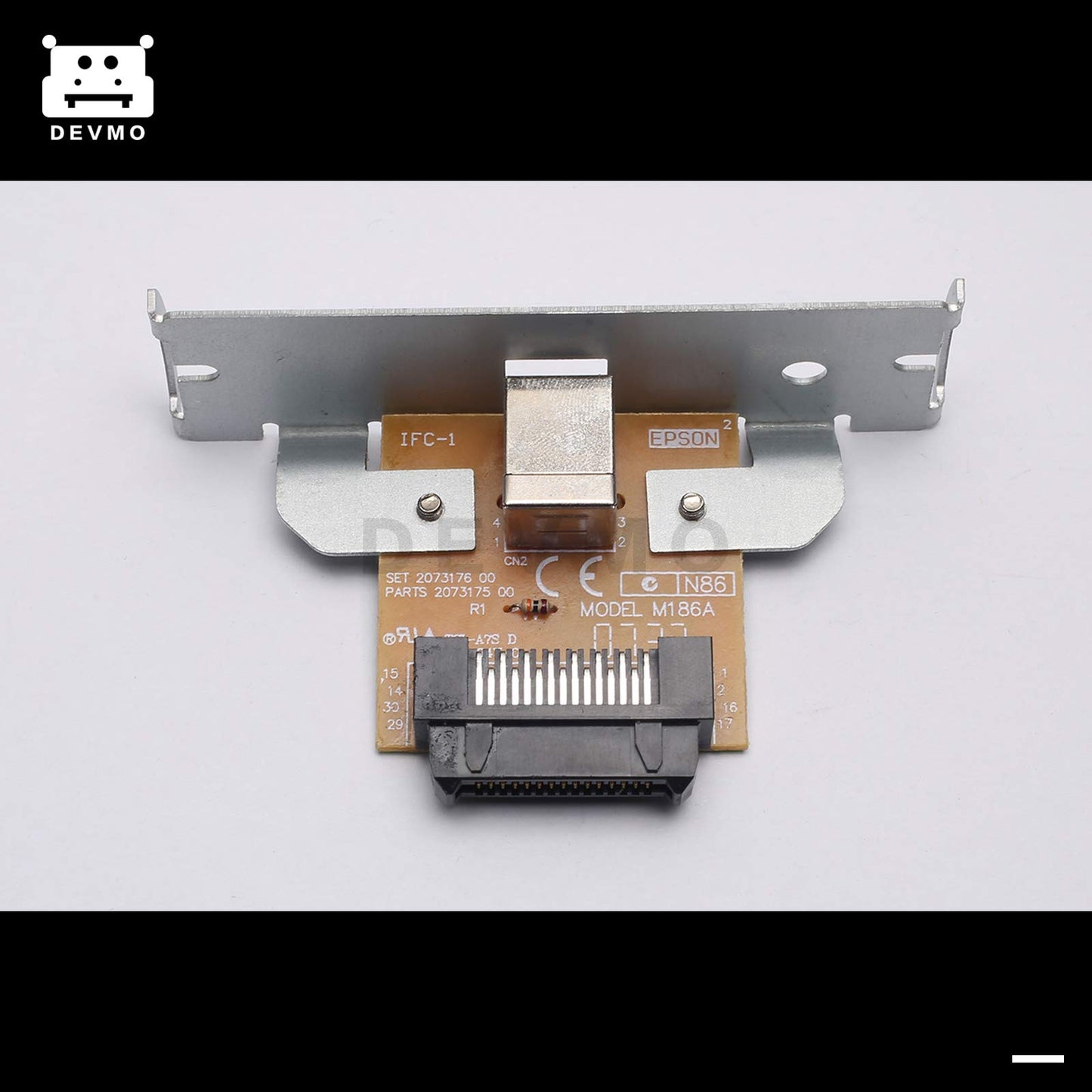 DEVMO Compatible con interfaz USB UB-U05 M186A TM-T88IV/884 TM-T81 TM-T70 C32C823991 A371
