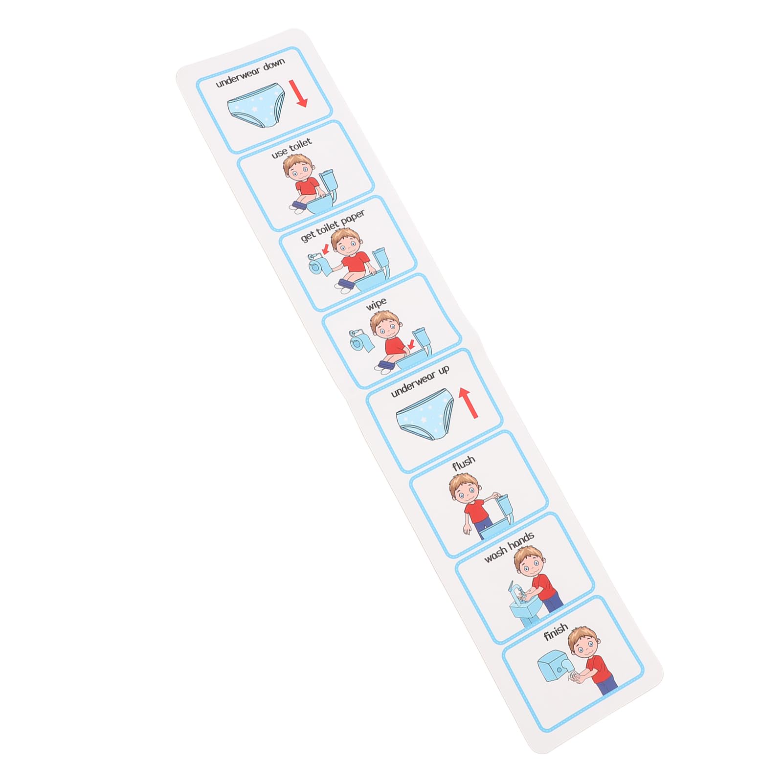 Horario Visual de Entrenamiento para Ir Al Baño, Horario para Ir Al Baño con Autismo Tabla para Ir Al Baño Horarios Visuales Paso a Paso para Niños Tabla para Ir Al Baño Laminada