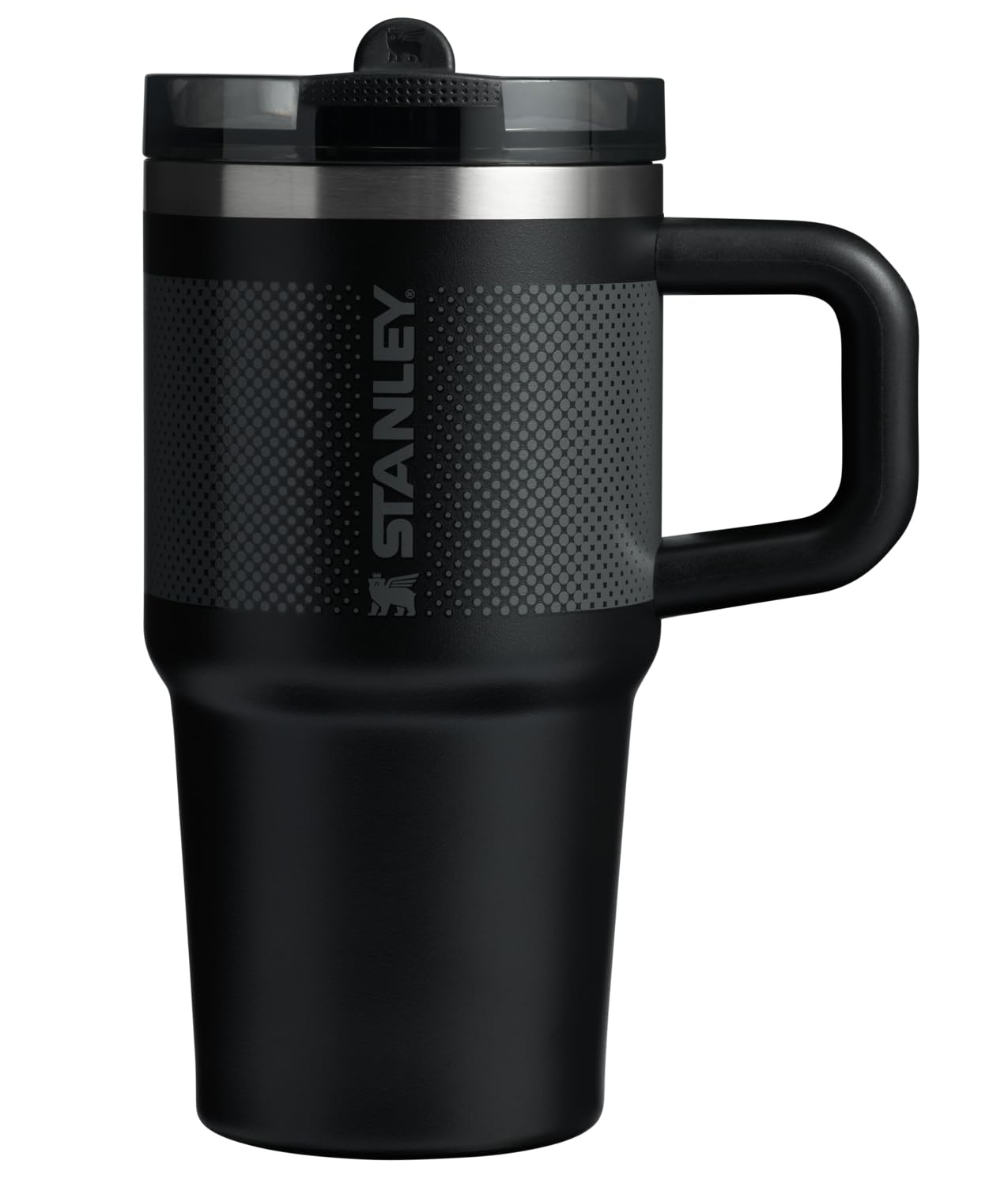Vaso Stanley Quencher ProTour Acero Inoxidable con Popote Abatible y Tapa a Prueba de Fugas 20 Onzas para Viajes