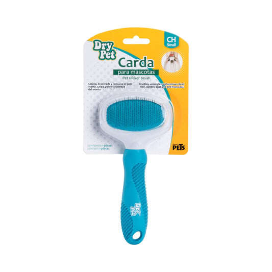 Carda Desenredante Fancypets Tamaño Chico para Perro y/o Gato