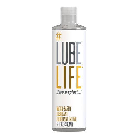 Lube Life Lubricante Personal a Base de Agua 237 ml – Compatible con Condones y Juguetes, Sin Parabenos ni Fragancias