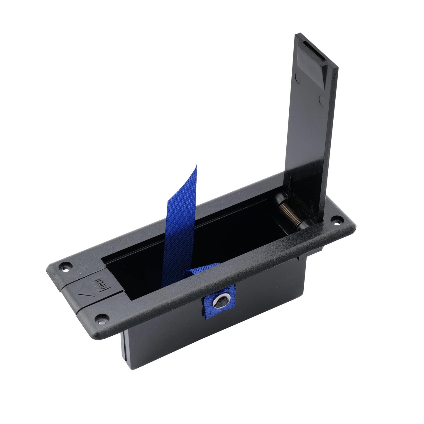 Musiclily Pro Caja de Bateria 9V para Active Guitarra Baja, Negro