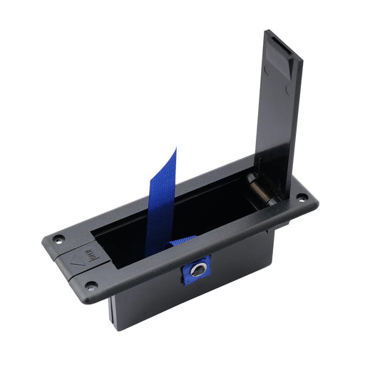 Musiclily Pro Caja de Bateria 9V para Active Guitarra Baja, Negro