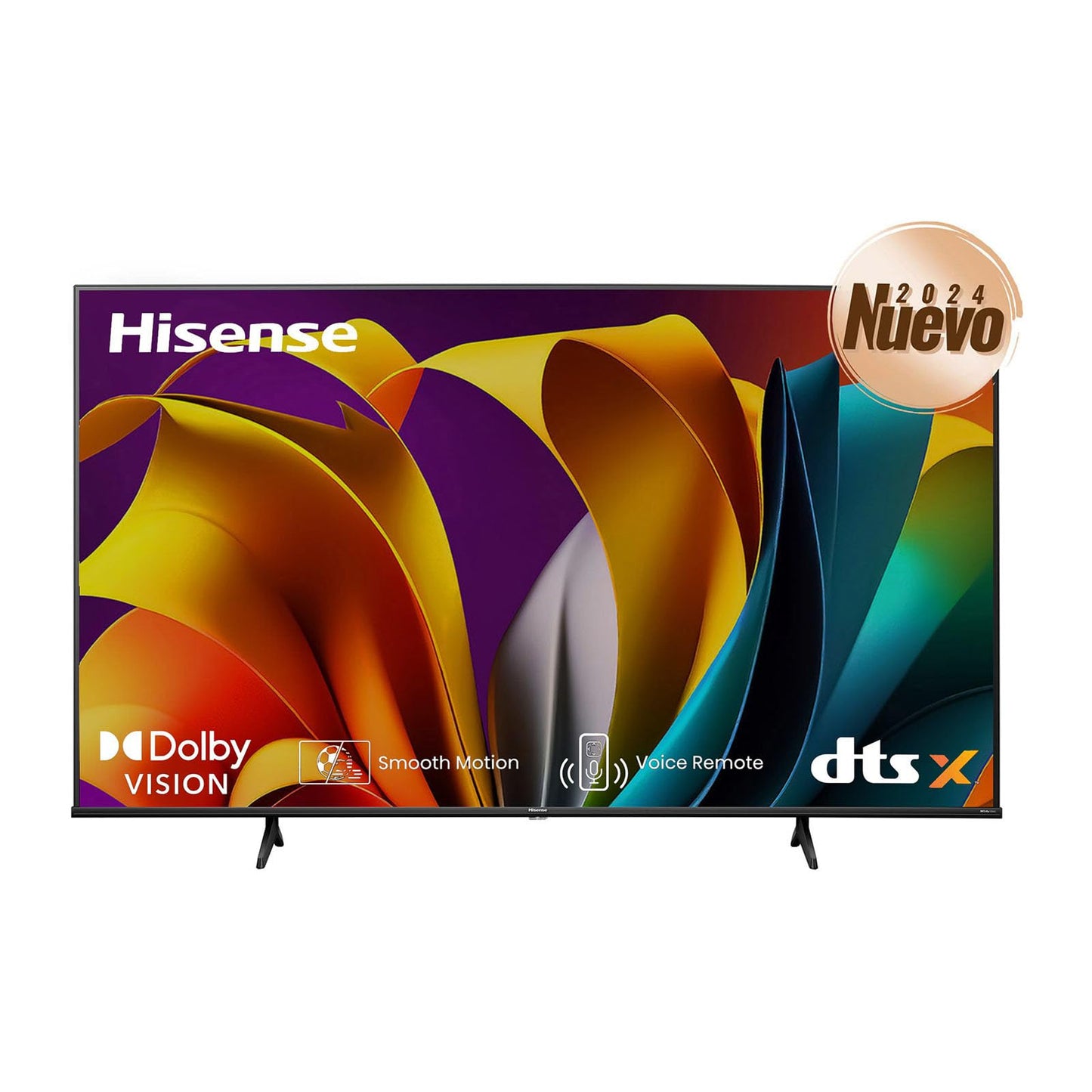 HISENSE Televisión Pantalla 43 Pulgadas Google TV 4K UHD 43A6N