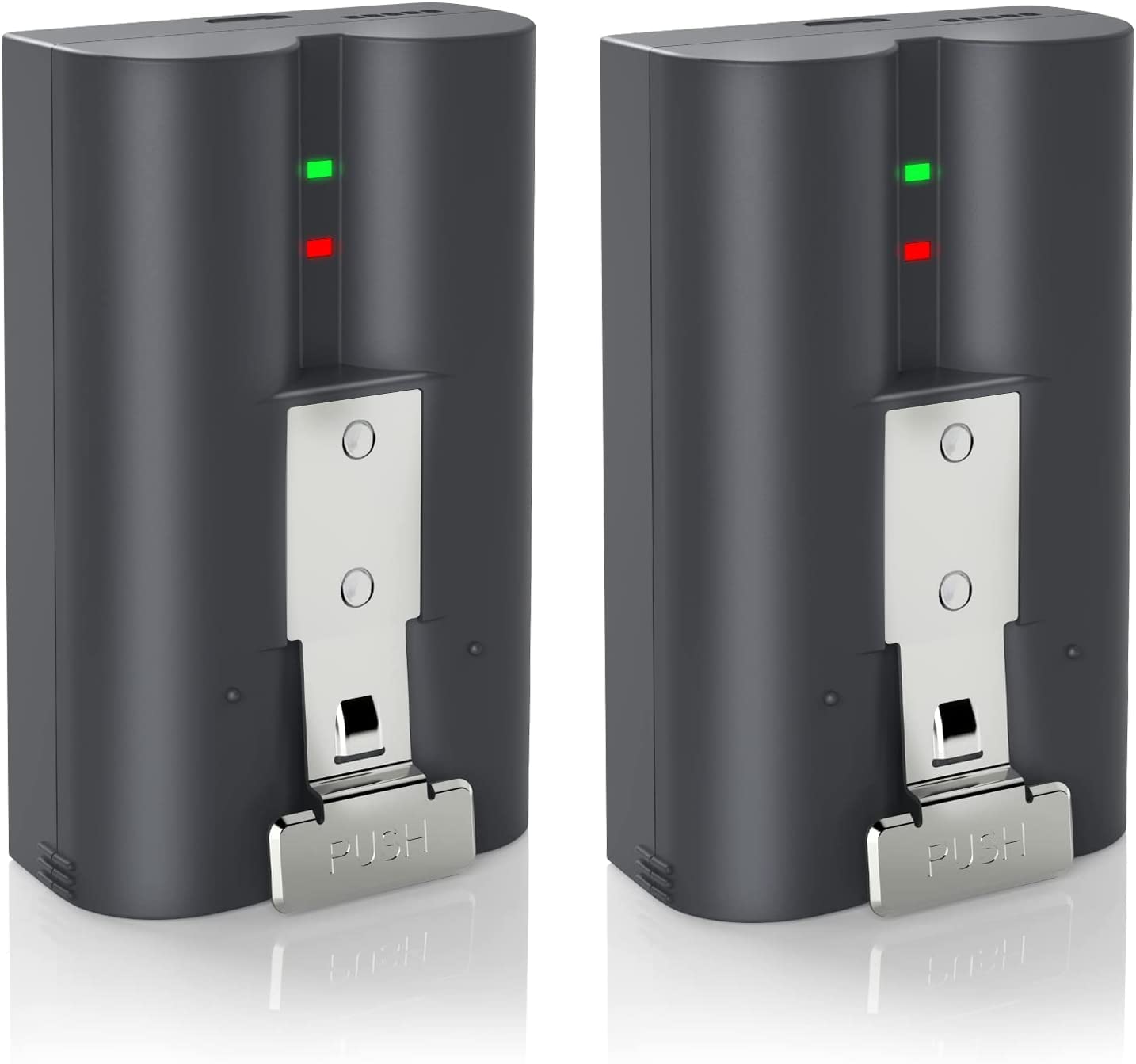 Batería Recargable PHTEGI 6040mAh de Repuesto para Ring Video Doorbell 2 3 4 y Ring Stick Up CAM (2da y 3ra Gen) en Paquete Doble
