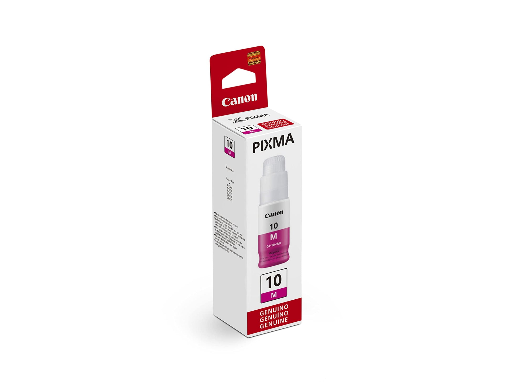 Canon Tinta GI-10 M Botella De Tinta Magenta con 70ml para G5010/G6010/G7010