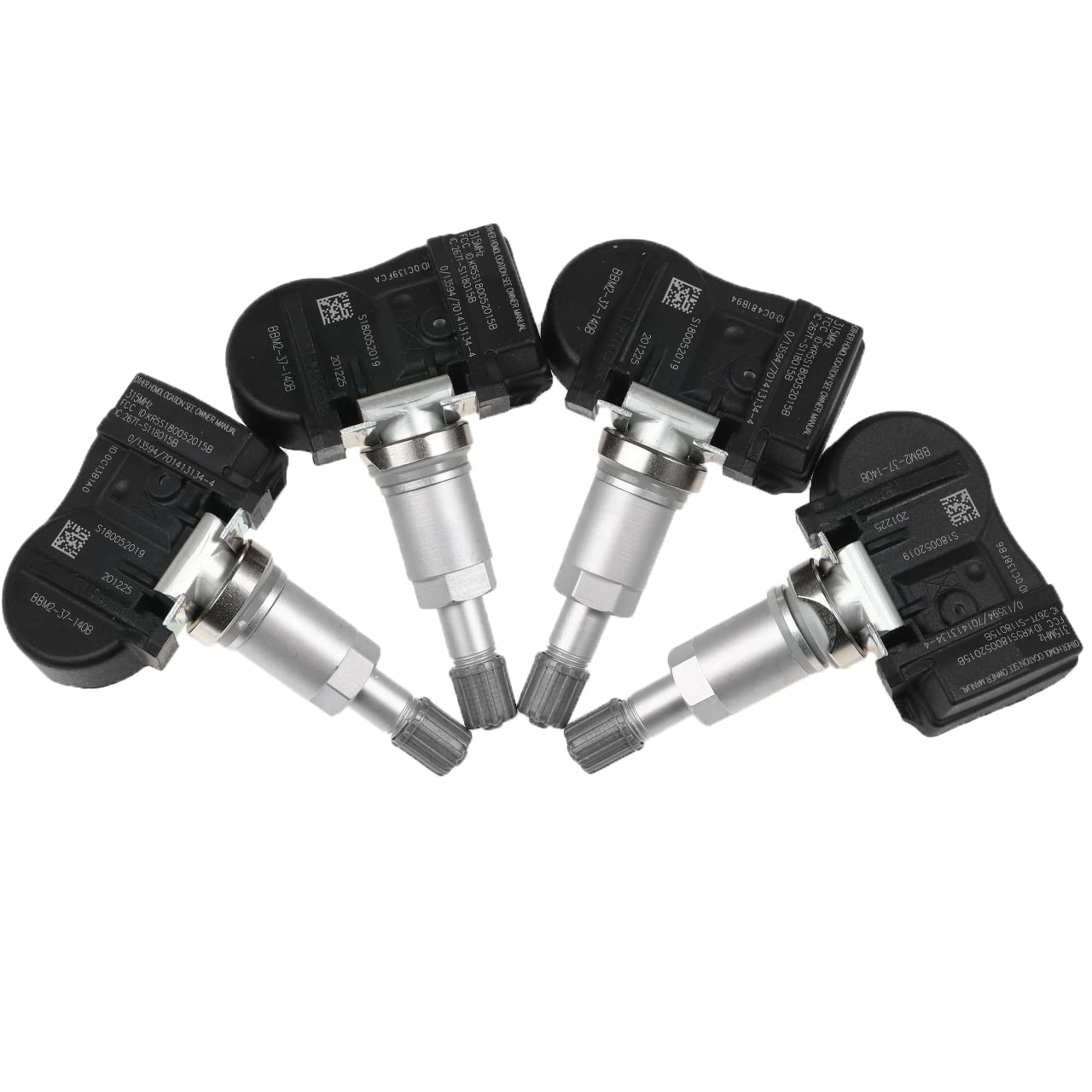 Sensores de Presión de Neumáticos TPMS BBM2-37-140B Mazda Juego de 4