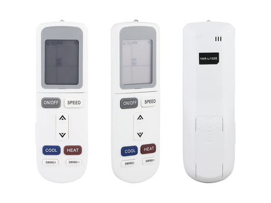 Control Remoto Mirage Minisplit Aire Acondicionado Ykr-l/102e Ykr-l/401e, Mirage Inverter 17 Xlife, Matt 17