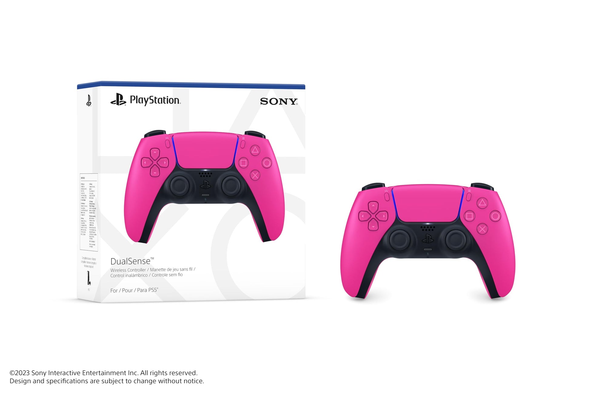 PlayStation DualSense Wireless Controller - Nova Pink - PlayStation 5